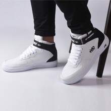Runway Men Sneakers - Black and White - View 1