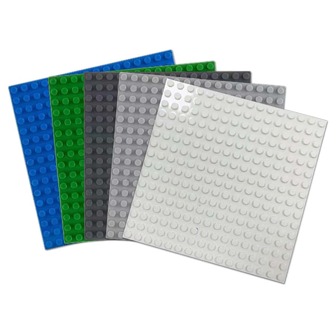 10 pièces Plaque de base classique 16x16 compatible avec toutes les grandes marques de blocs de construction. Décoration de chambre, cadeaux de Noël. Blocs colorés, blocs de construction, jeux de blocs de construction pour enfants, blocs