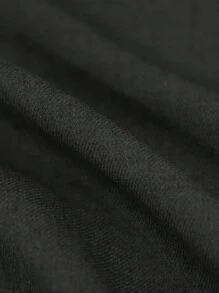 Young Boy 4pcs Suit Set Including Vest, Short Sleeve Shirt, Pants, Bowtie, Spring/Summer - Black - View 7