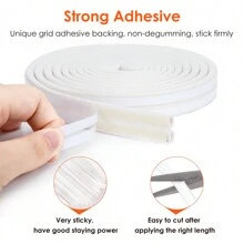 YOUSHARES Door Sweeps - White - View 2