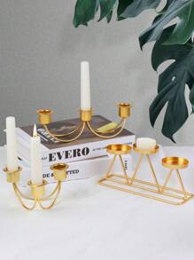 1 pièce Bougeoir en métal de mariage, décoration de cour extérieure, décoration de bureau, tasse à bougie d'aromathérapie, dîner aux chandelles, ambiance de la pièce, convient pour le mariage, les réunions de famille, les fêtes, les aveux, la décoration de table, les cadeaux