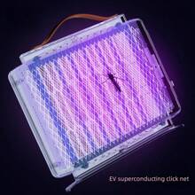 1 Pieza Lámpara De Matamosquitos Eléctrica, Eliminador De Insectos Casero, Zapper De Mosquitos, Trampa De Insectos, Adecuado Para Hogares, Patios, Campamentos Y Rv, Control De Plagas, Accesorios Esenciales De Apartamentos Y Dormitorios Universitarios, Gadgets Del Hogar