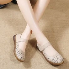 Nouvelles chaussures plates pour femmes, chaussures de marche d'été respirantes et confortables, à fermeture, chaussures décontracté, souples et antidérapantes, ne fatiguant pas vos pieds le jour de la Saint-Valentin