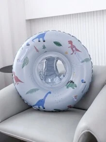 1pc Inflatable Thick Swimming Ring, Pool Floating Ring, Waist Float Ring, Outdoor Leisure Beach, Swimming Pool Water Floating Raft, Suitable For Pool Party, Sunbathing!