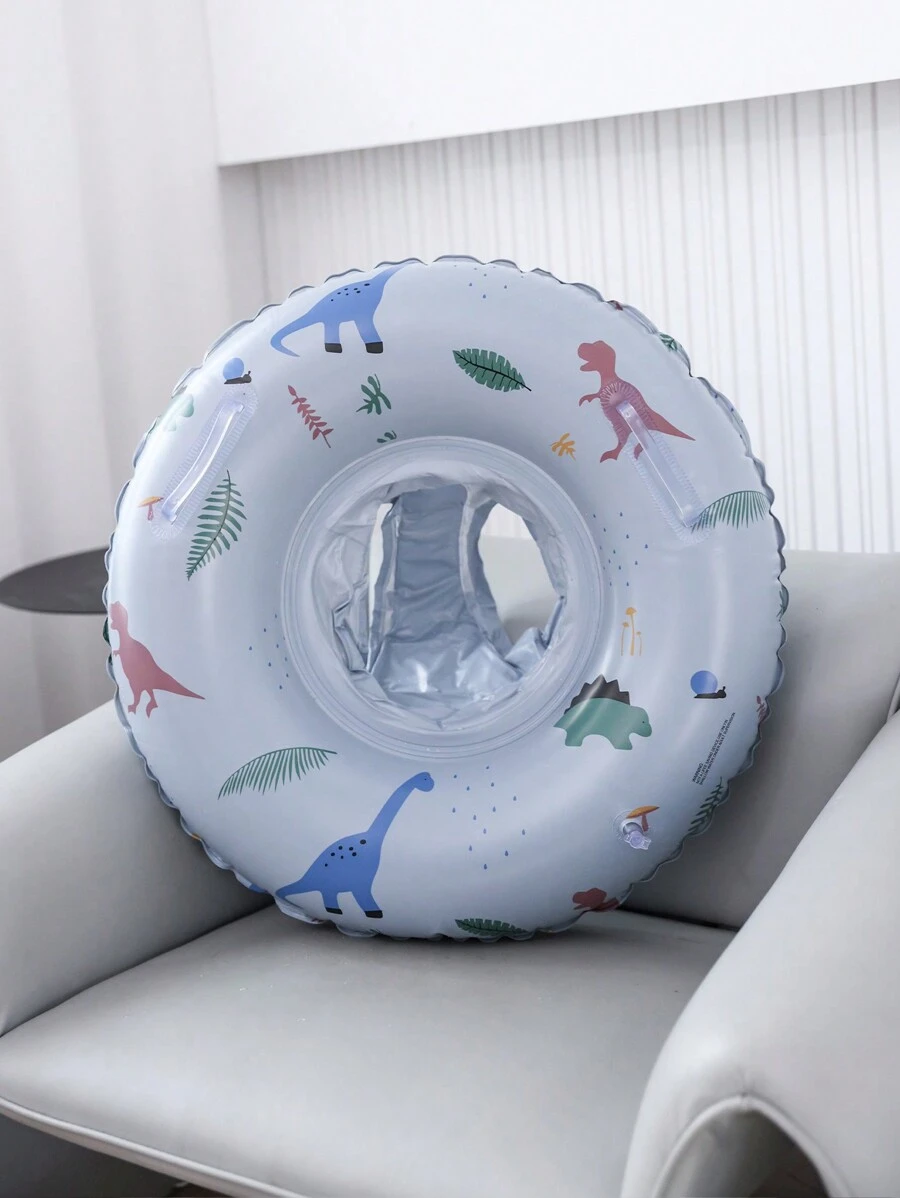 1pc Inflatable Thick Swimming Ring, Pool Floating Ring, Waist Float Ring, Outdoor Leisure Beach, Swimming Pool Water Floating Raft, Suitable For Pool Party, Sunbathing!