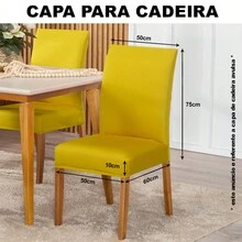 Chair Covers - Yellow - View 5