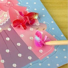 1 Vàng Hộp Của Creative Công chúa Theo chủ đề Giấy nháp Bộ Đối với Cô gái Ăn mặc đẹp lên Bộ dụng cụ & Thủ công mỹ nghệ ( Trong nhà Và Các hoạt động ngoài trời , Trường học Và Thời gian rảnh rỗi Thời gian ) - Màu vàng - Xem 3