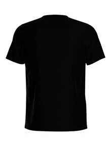 Men T-Shirt Co-Ords - Negro - Ver 6