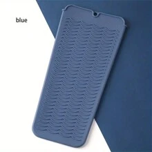 1pc Silicone Heat Resistant Hair Straightener Cover Pouch Travel Hair Curler Non-Slip Mat Curling Iron Holder Flat Iron Curling Wand Travel Cover Case Bag, Upgraded Version, Can Be Hung For Travel Storage Bag,Makeup Bag,Cosmetic Bag,Vacation Organizer,Large Capacity Makeup Organizer Makeup Case, For Lipstick, Brush, Skincare, Mobile Phone, Coin, Small Items, For Home,Gift,Vacation And Festival Halloween Christmas Multifunctional Use,Boho Vibes