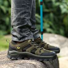 Couple Hiking Shoes For Men And Women, Waterproof And Slip Resistant, Suitable For Outdoor Travel, Leisure, Work, And Hiking.