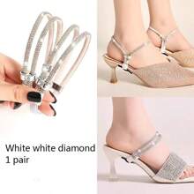 1 szt. Pasek do butów na wysokim obcasie, antypoślizgowe paski do butów, luźne sznurowadła, bez konieczności montażu, pętelki do sandałów bez palców, buty, wybór na wiosnę i lato, prezenty dla druhen, wystrój pokoju, wystrój sypialni, wystrój sypialni, plaża, podróże, dla mężczyzn, dla kobiet, wakacje - Wielokolorowe - Zobacz 10