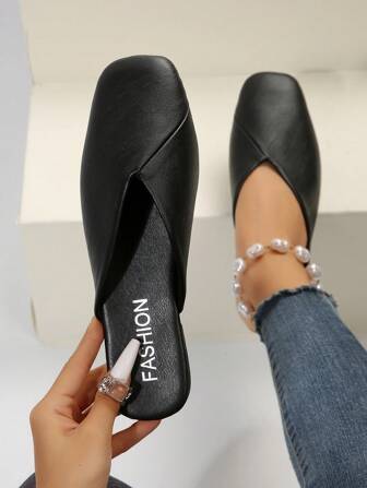 Solid Color Simple And Fashionable Ladies Slippers Suitable For Daily Wear Valentines