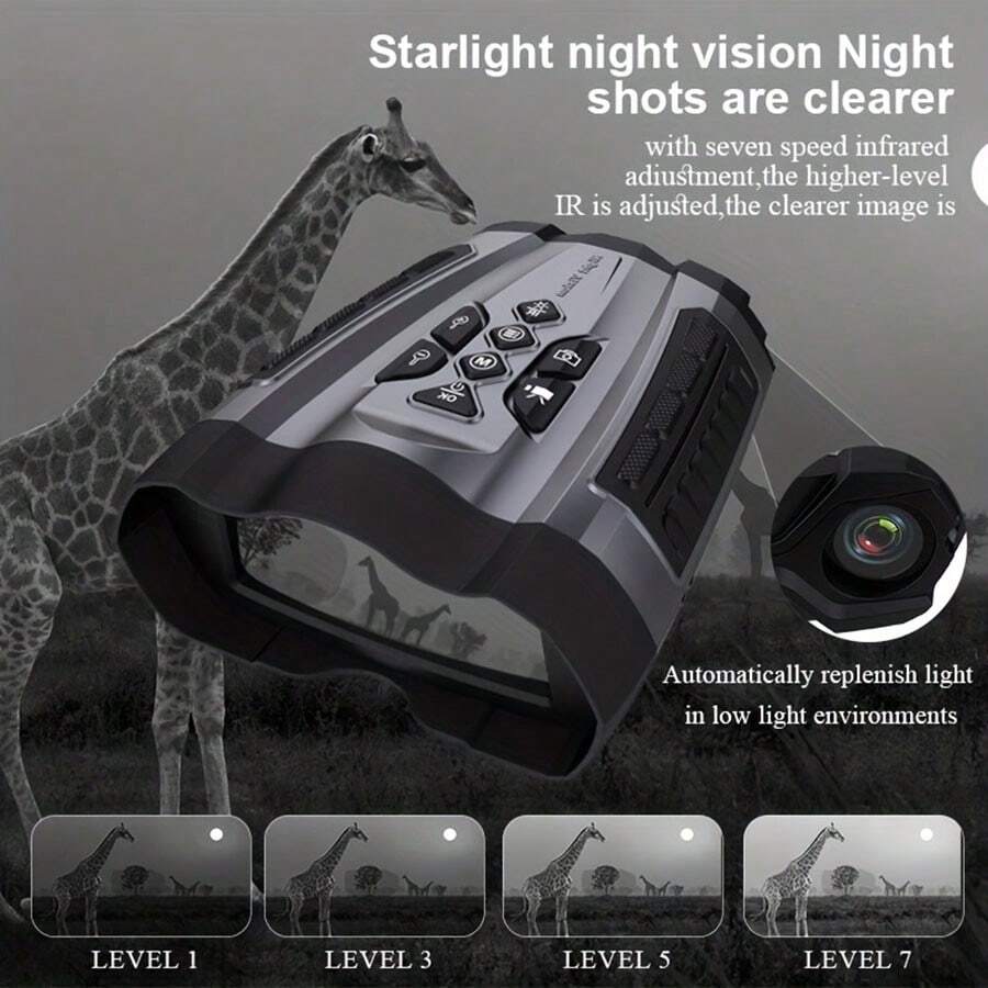 Night Vision Binoculars, Infrared Digital Night Vision Goggles With 10X