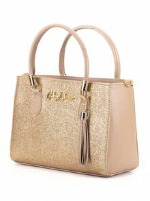 Women Shoulder Bags - 乾枯玫瑰色 - 查看 3