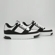 Men Sneakers - Đen và trắng - Xem 2