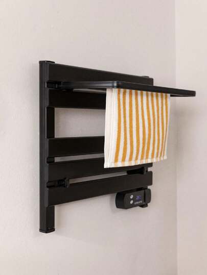 Create Scaldasalviette elettrico da parete 150W, con ripiano, programmabile - Consegna in 24/48h in Spagna (penisola) - WARM TOWEL MINI