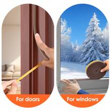 YOUSHARES Door Sweeps - Brown - View 4
