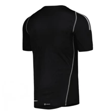 Adult Men's Soccer Jersey Messi Miami Without Number Soft And Comfortable Black LEODY - Black - View 2