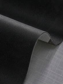 1 pezzo Tappeto da cucina in stile nordico con motivo geometrico, in materiale PU antiscivolo, anti-fatica e impermeabile, facile da pulire, adatto per cucina, bagno, decorazione, tappeto da bagno, tappeto da esterno, zerbino, accessori da bagno estivi, articoli da back to school - nero - Visualizzare 6