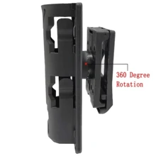 Porta Baston Ajustable Cinturon  360 Grados LEODY - Negro - Ver 3