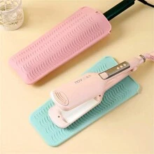 1pc Silicone Heat Resistant Hair Straightener Cover Pouch Travel Hair Curler Non-Slip Mat Curling Iron Holder Flat Iron Curling Wand Travel Cover Case Bag, Upgraded Version, Can Be Hung For Travel Storage Bag,Makeup Bag,Cosmetic Bag,Vacation Organizer,Large Capacity Makeup Organizer Makeup Case, For Lipstick, Brush, Skincare, Mobile Phone, Coin, Small Items, For Home,Gift,Vacation And Festival Halloween Christmas Multifunctional Use,Boho Vibes