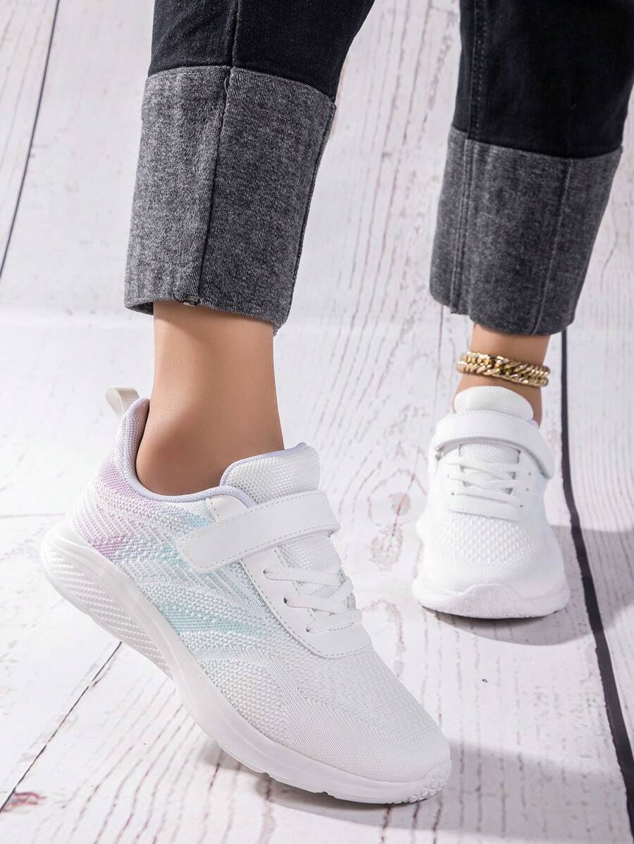 Women's New Summer Comfortable Casual Shoes, Fashionable Soft Bottom Breathable Flat Shoes - White - View 1