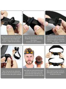 1PC 2025 Top-Rated Neckline Shaving Template And Adjustable Hair Trimming Guide,DIY Self Haircutting System, Shaving And Keeping A Clean And Straight Neck Hairline,Easy Use Tool Soft Portable, Hair Styling, Hair Stuff ,Hair Accessories