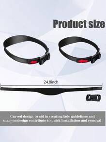 1PC 2025 Top-Rated Neckline Shaving Template And Adjustable Hair Trimming Guide,DIY Self Haircutting System, Shaving And Keeping A Clean And Straight Neck Hairline,Easy Use Tool Soft Portable, Hair Styling, Hair Stuff ,Hair Accessories