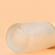 1PC/2PCS/10PCS Refillable Frosted Glass Bottle, Essential Oil Bottle, Stainless Steel Roll-On Bottle, Wooden Cap, Travel Perfume Empty Bottle (0.18/0.350Z, 5/10ml)Bathroom Decor Fall Decor Back To School