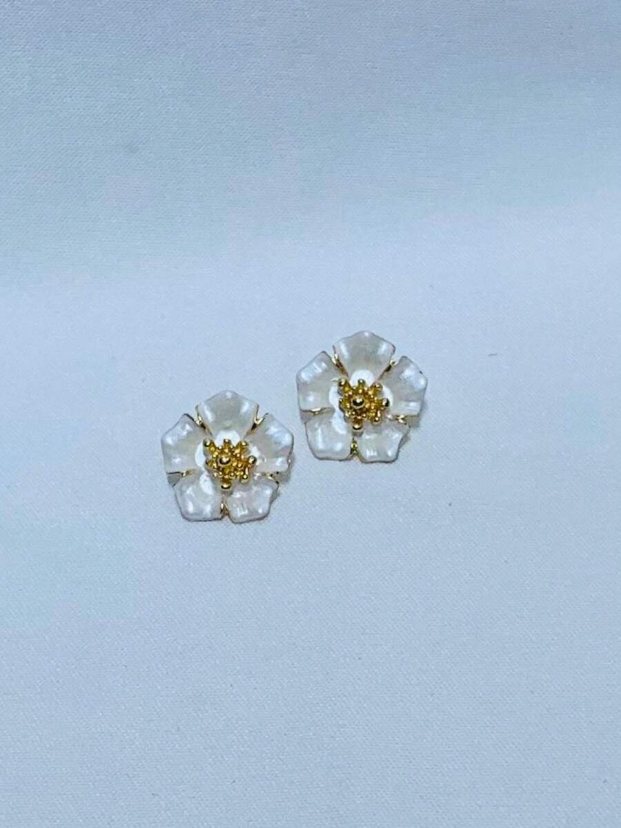 Stud Earrings - 彩色 - 查看 1