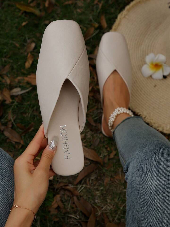 Solid Color Casual Fashion Women s Slippers For Everyday Wear
