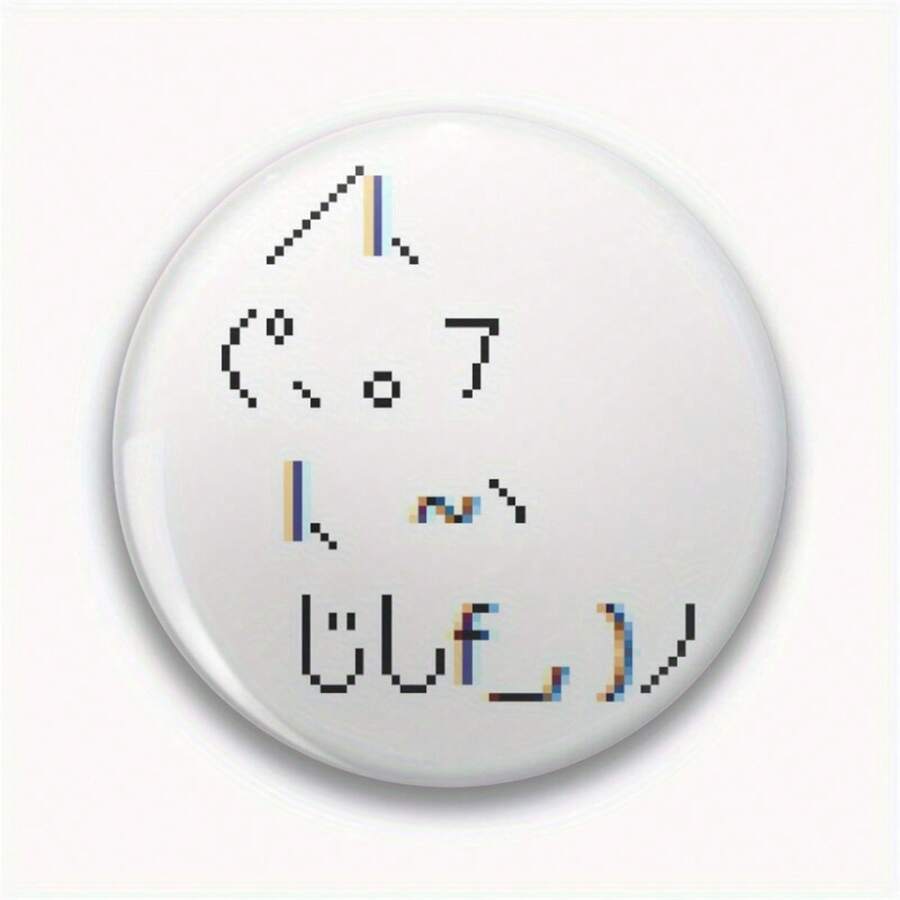 44mm 1.7inch Pins Broach DIY Buttons Snap-In Craft - White - View 1