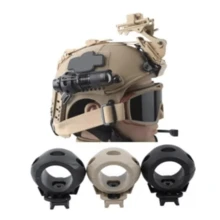 Tactical Helmet Lamp Holder For Camping Hunting LEODY Flashlight Holder - 彩色 - 查看 4