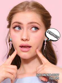 Misslyn 3Pcs, HOLO SHINE LIP CREAM, Lip Gloss, Water Gloss Lip Glaze Lip Gloss Lip Makeup Set. Non-Sticky, High Shine, Cream & Pearl Finishes,Highly Pigmented Color And Instant Shine, Glossy, Y2K Makeup Party Beach Travel Holiday Camping Outdoors Present Rose Fashion Girl New Year Cosmetic Cosplay Best Trip Festivals Color Fancy Campus School Charm Vibe Cny Chinese New Year, Valentine's Day Gift,Vegan,Cruelty Free