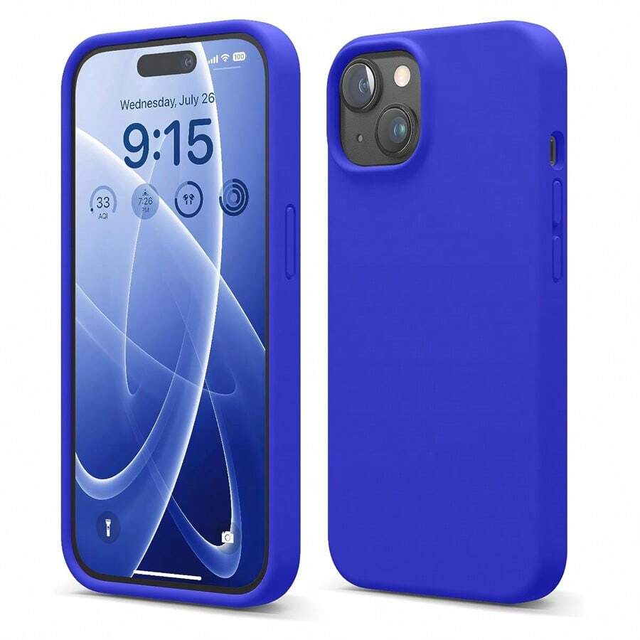 Funda de Silicona para VIVO Colores Elegantes - Azul Rey - Ver 1