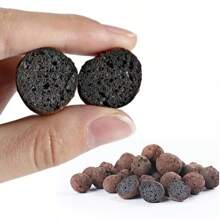 Bolsa de 500g de grandes pellets de cerámica, transpirables y absorbentes de agua, adecuados para alfarería y cocción de carbón, forro de superficie de jardín y jardinería en el hogar