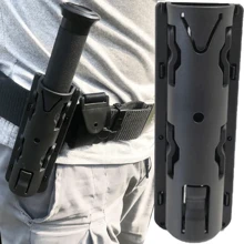 Porta Baston Ajustable Cinturon  360 Grados LEODY - Negro - Ver 2