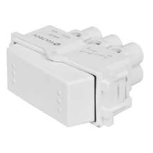 3-Way Switch, Italian Line, White, Volteck APSE-EIB 48137 - White - View 1