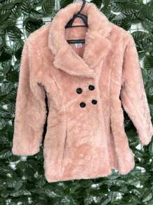 Young Girls Winter Coats - Màu hồng gỉ - Xem 4