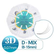 SONG LASHES 3D To 7D  Premade Fans Pointy Base Sharp Thin Root Premade Fans For Sal Lash Clusters,Eye Lash Clusters,Individual Eyelashes,Lashes,Fake Lashes - D - View 24