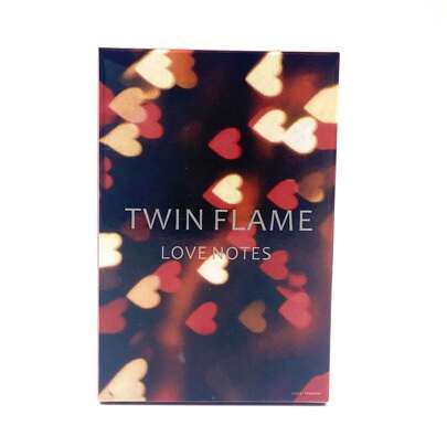 Tarjetas Oráculo de cuaderno romántico de Llama Gemela, Cartas de Tarot, Cartas Oráculo, Tarot