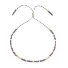 1 pieza Pulsera con cuentas pequeñas para mujer, joyería simple, pulsera de cuentas Delica con cuerda, joyería de moda