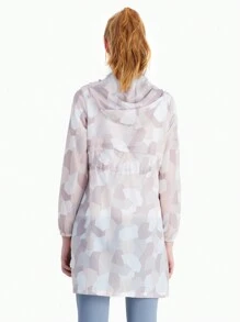 TECTOP Women's Summer Lightweight Sun Jacket Long Sleeve Full Zip Hooded Hiking Outdoor Sports - Multicolor - View 2