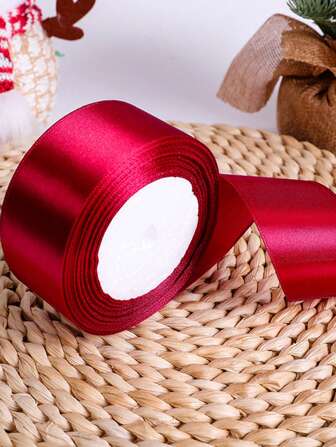 1 包 2 厘米/4 厘米宽彩色缎带，DIY 玫瑰花材料，蛋糕装饰丝带，礼品和包装，返校情人节