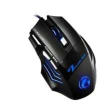 Mouse gamer para jogo computador 3200dpi com LED laser X7 USB Botões Profissional