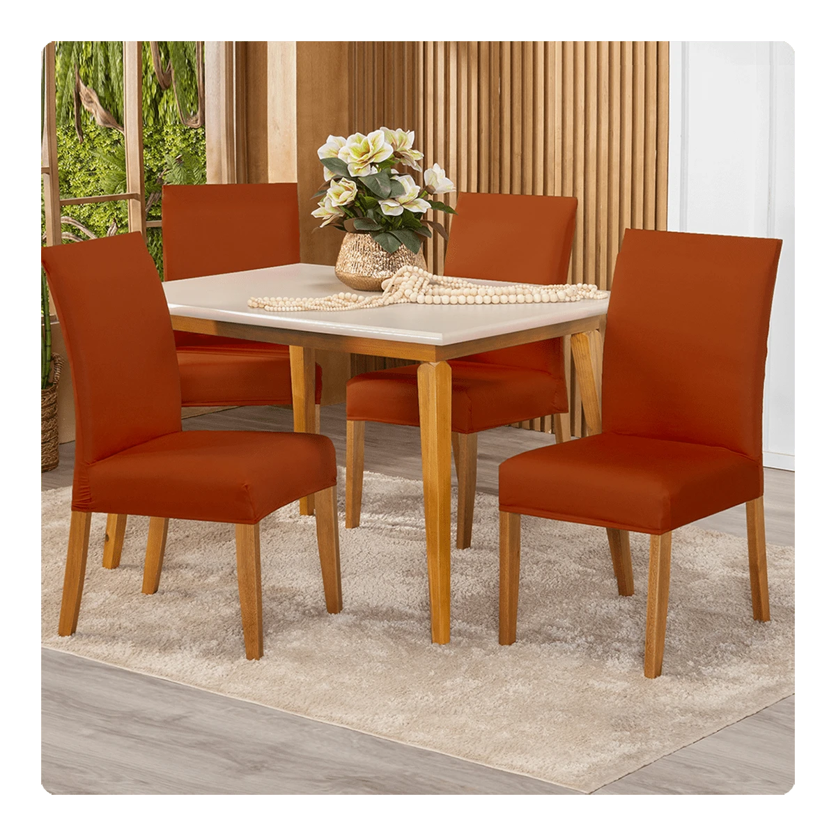 Chair Covers - Bronze - View 1