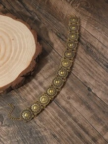 Choker com Detalhe de Flor, Presente para Dia dos Namorados, Dia das Mães