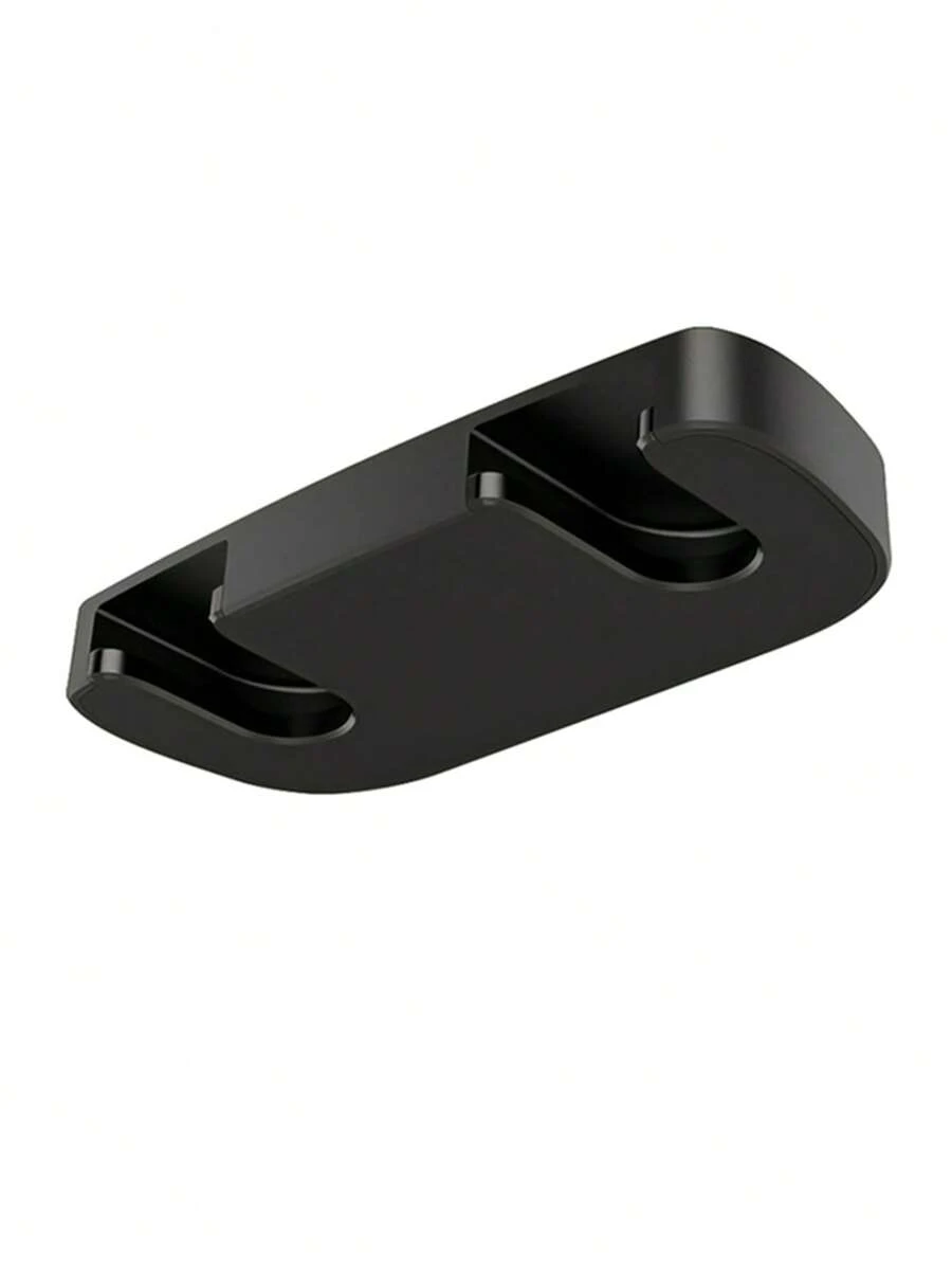 Data Frog 游戏控制器挂架 兼容 PS4 桌下悬挂收纳架 粘性操纵杆游戏手柄配件 - 黑色 - 查看 1