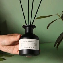 5 件/套（1 瓶香薰机 + 4 支香薰棒）无焰香薰机，花香型香薰油，适用于家庭、卧室、浴室、空气清新剂、香薰套装 + 气泡信封