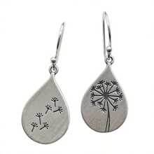 1 Pair Retro Dandelion Style Simple Earrings, Fashion Jewelry Gift For Women, Wedding, Engagement, Anniversary